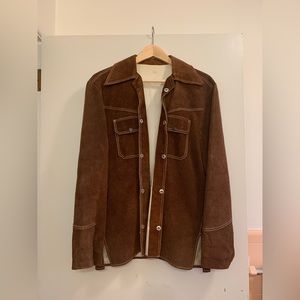 Suede, brown, size 40